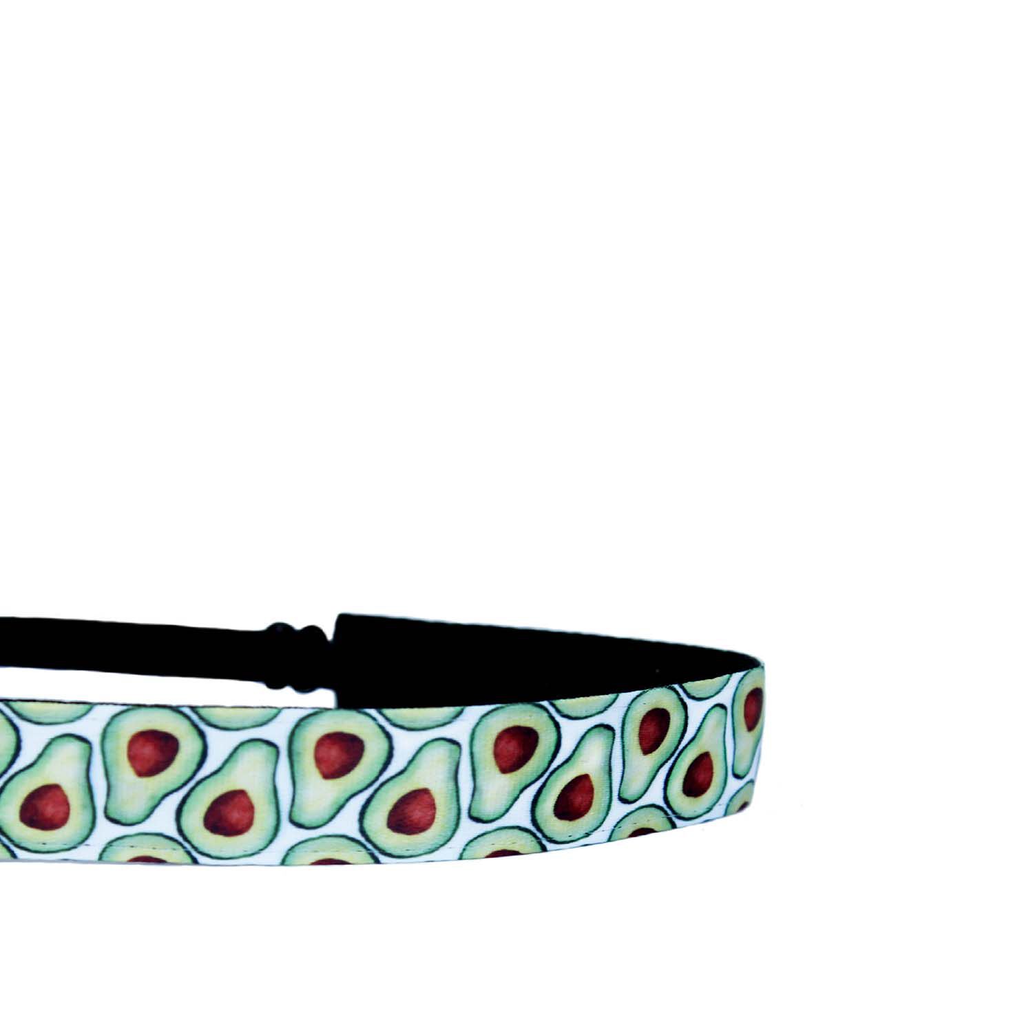Print Adjustable Headband - Avocados